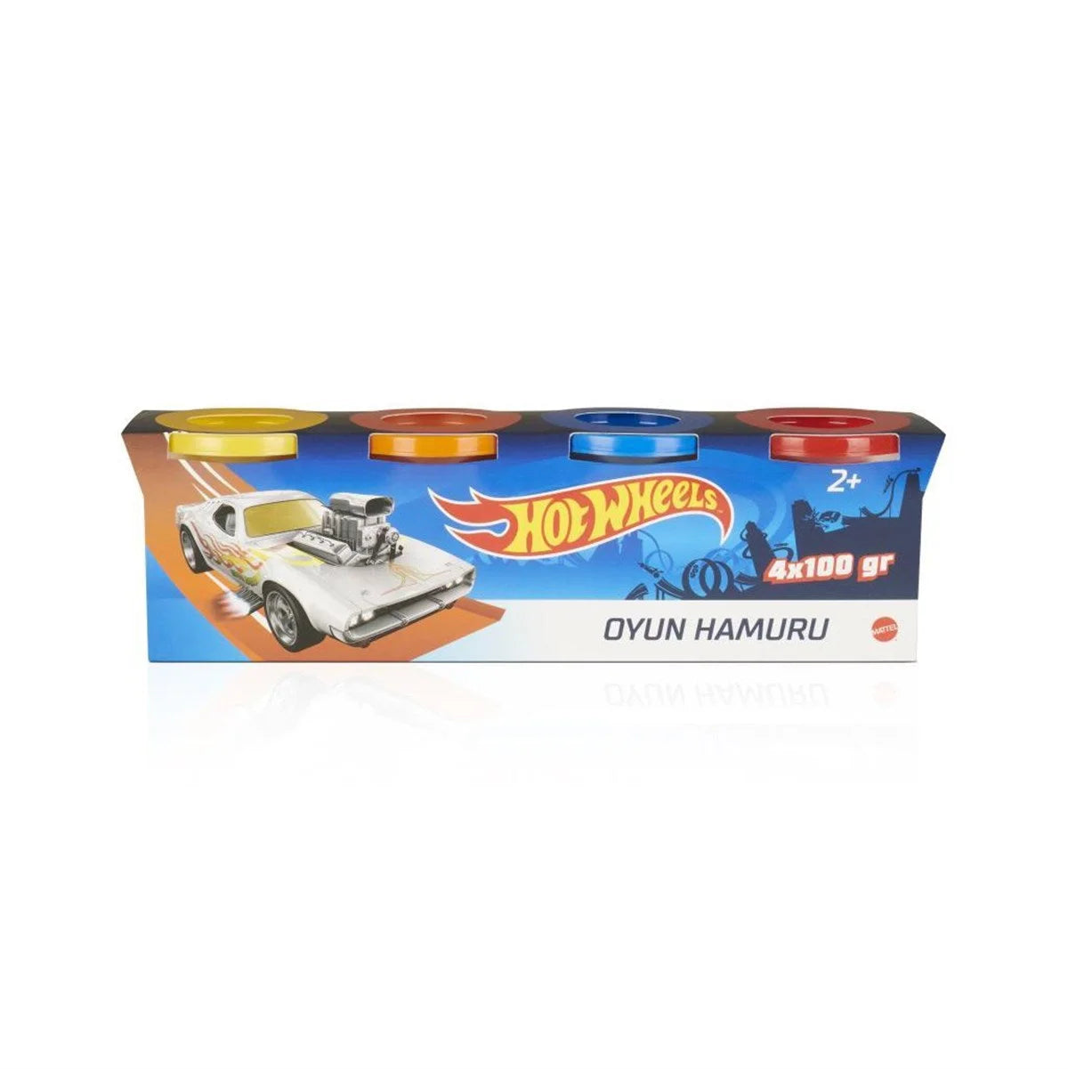 Hot Wheels Oyun Hamuru 4'lü Paket - (4 x 100 gr) GPN19 | Toysall