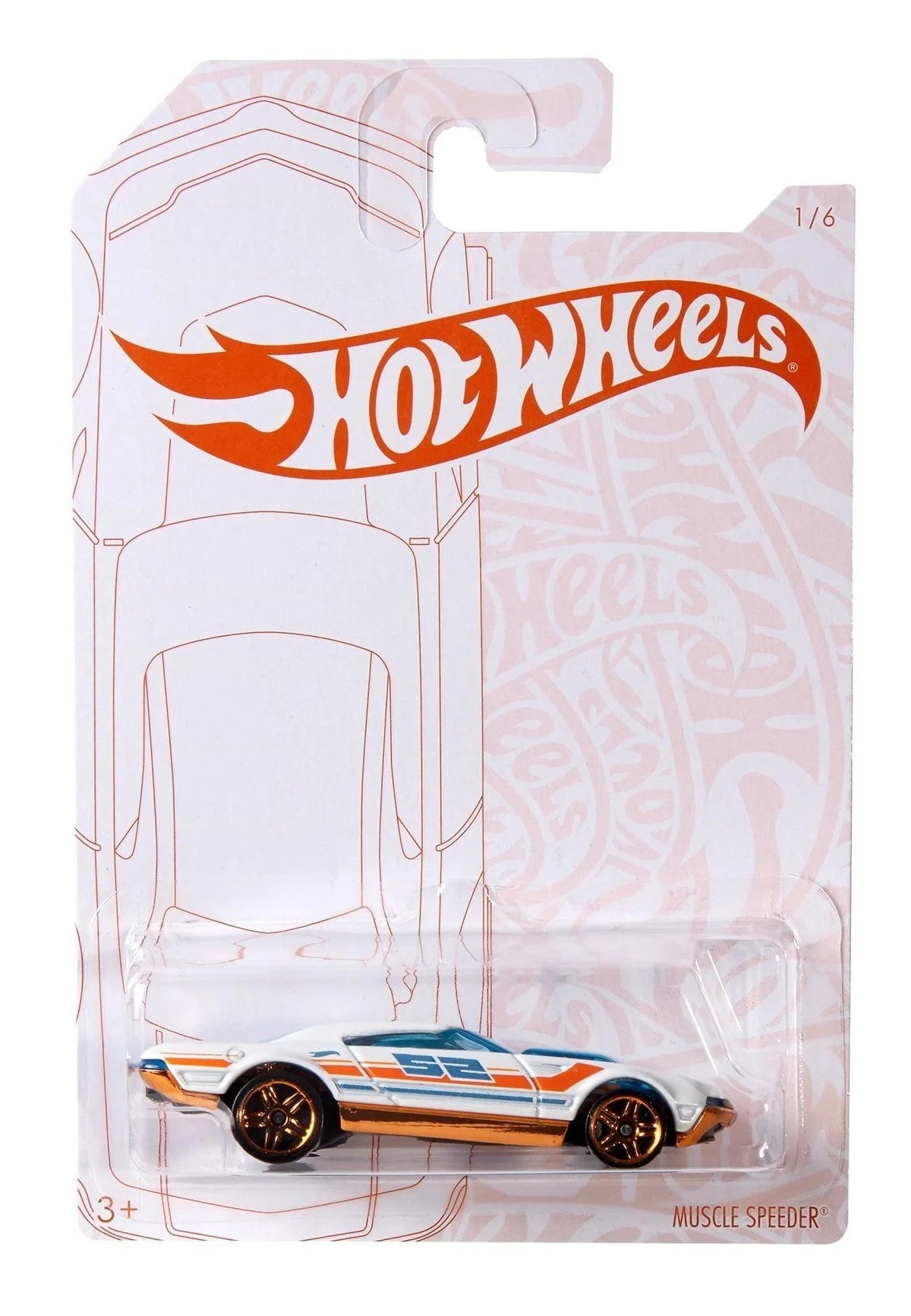 Hot Wheels Parlak ve Krom Özel Seri-Muscle Speeder GJW48-GMR82 | Toysall