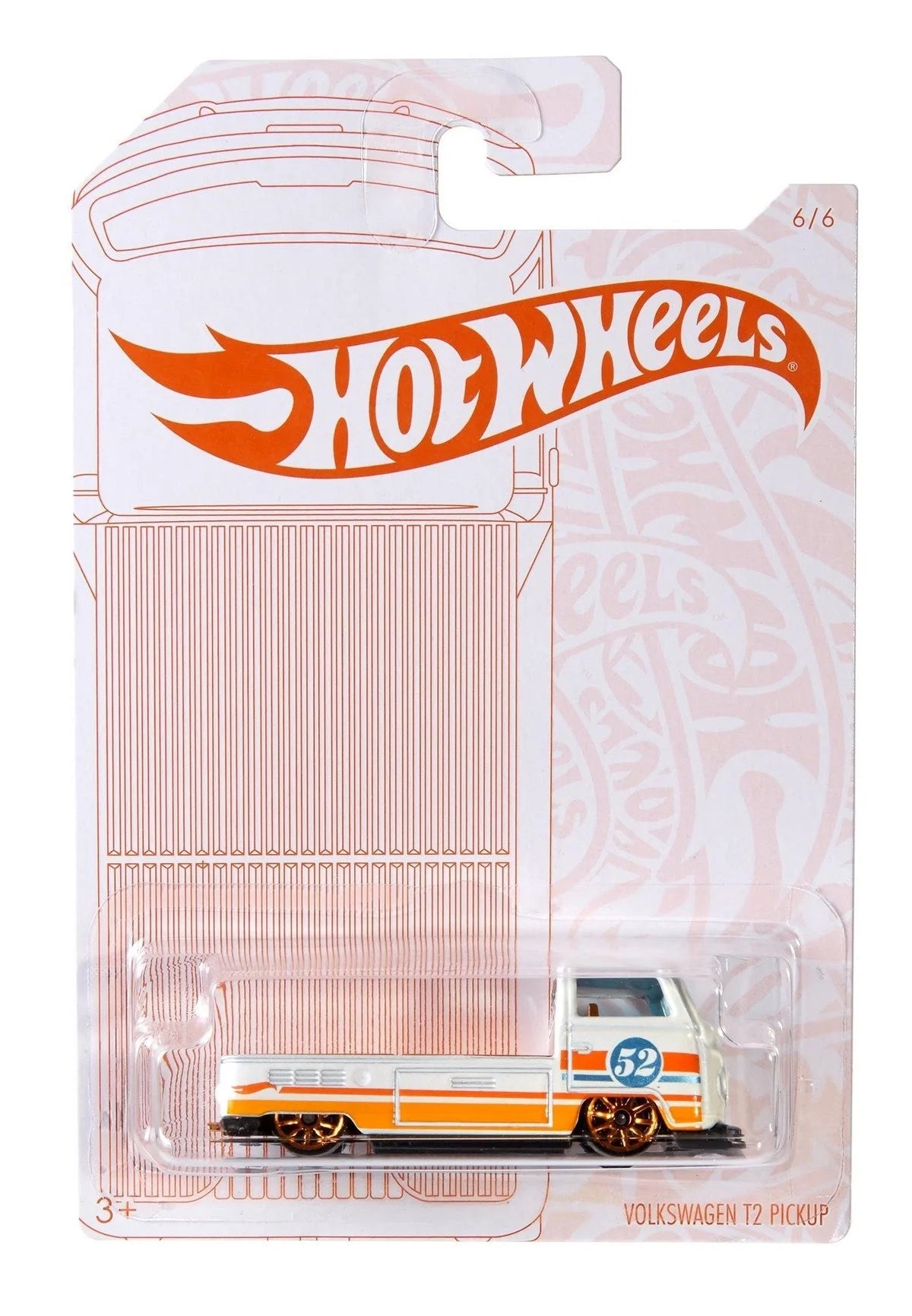 Hot Wheels Parlak ve Krom Özel Seri-Volkswagen T2 GJW48-GJW54 | Toysall