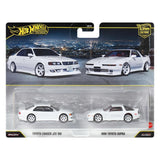 Hot Wheels Premium Car Culture 2'li Paket Toyota Chaser JZX100 ve 1989 Toyota Supra JHW57