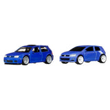 Hot Wheels Premium Car Culture 2004 Volkswagen Golf R32 & Volkswagen Golf MK7 JHW49