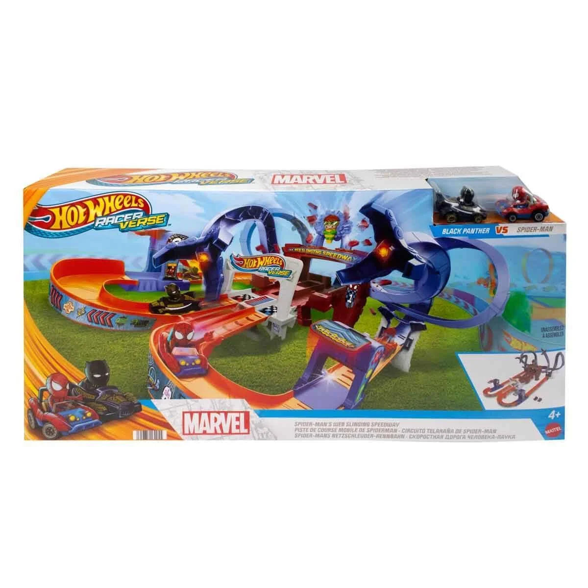 Hot Wheels RacerVerse Marvel 2 Araçlı Pist Seti HPL34 | Toysall