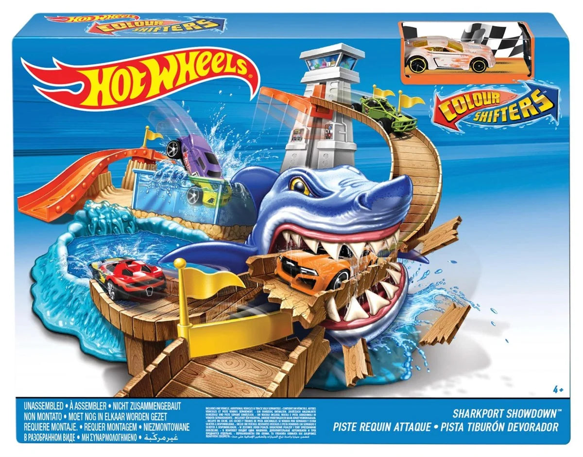 Hot Wheels Renk Değiştiren Araçlar Sharky Oyun Seti BGK04 | Toysall