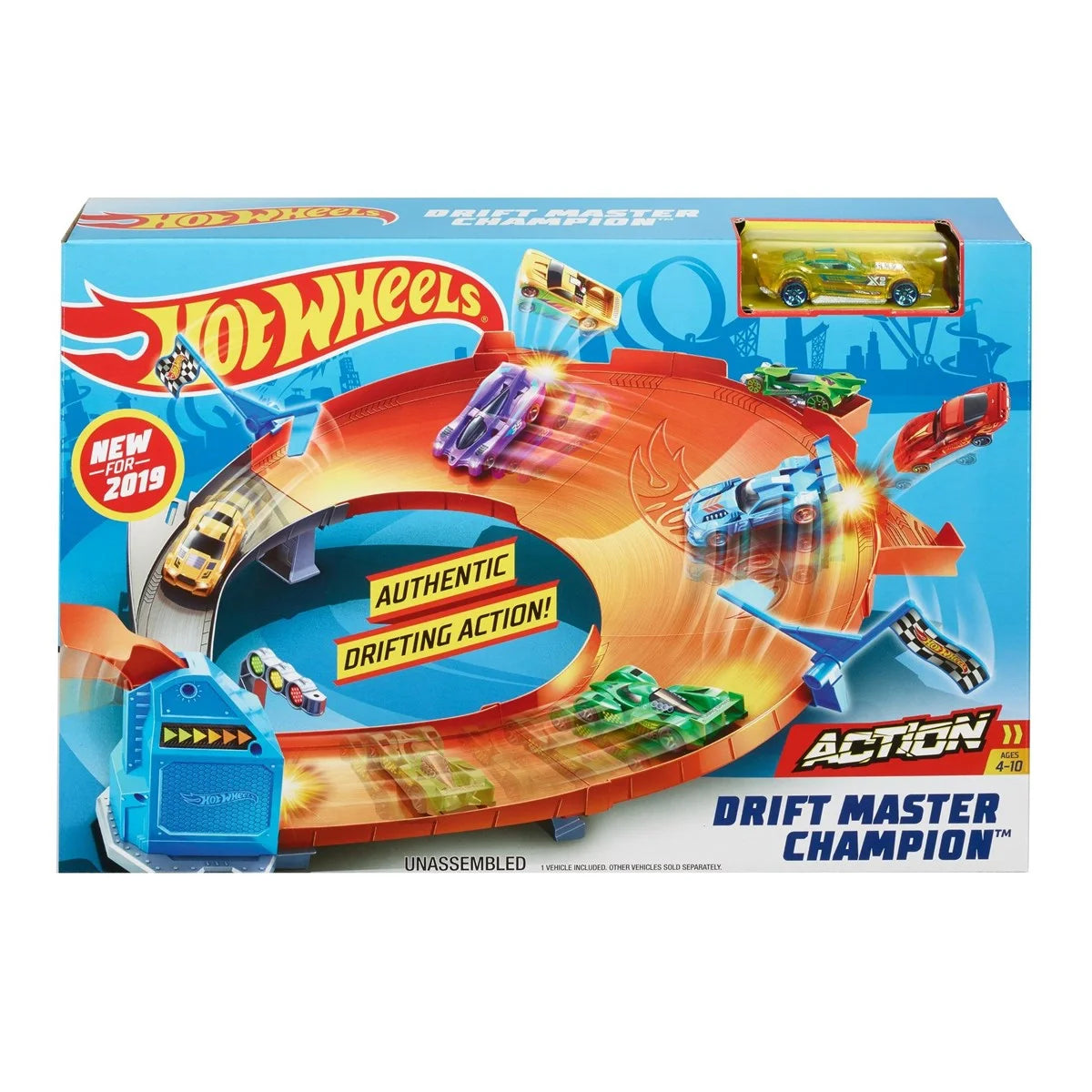 Hot Wheels Şampiyonluk Parkuru Yarış Seti GBF81-GBF84 | Toysall