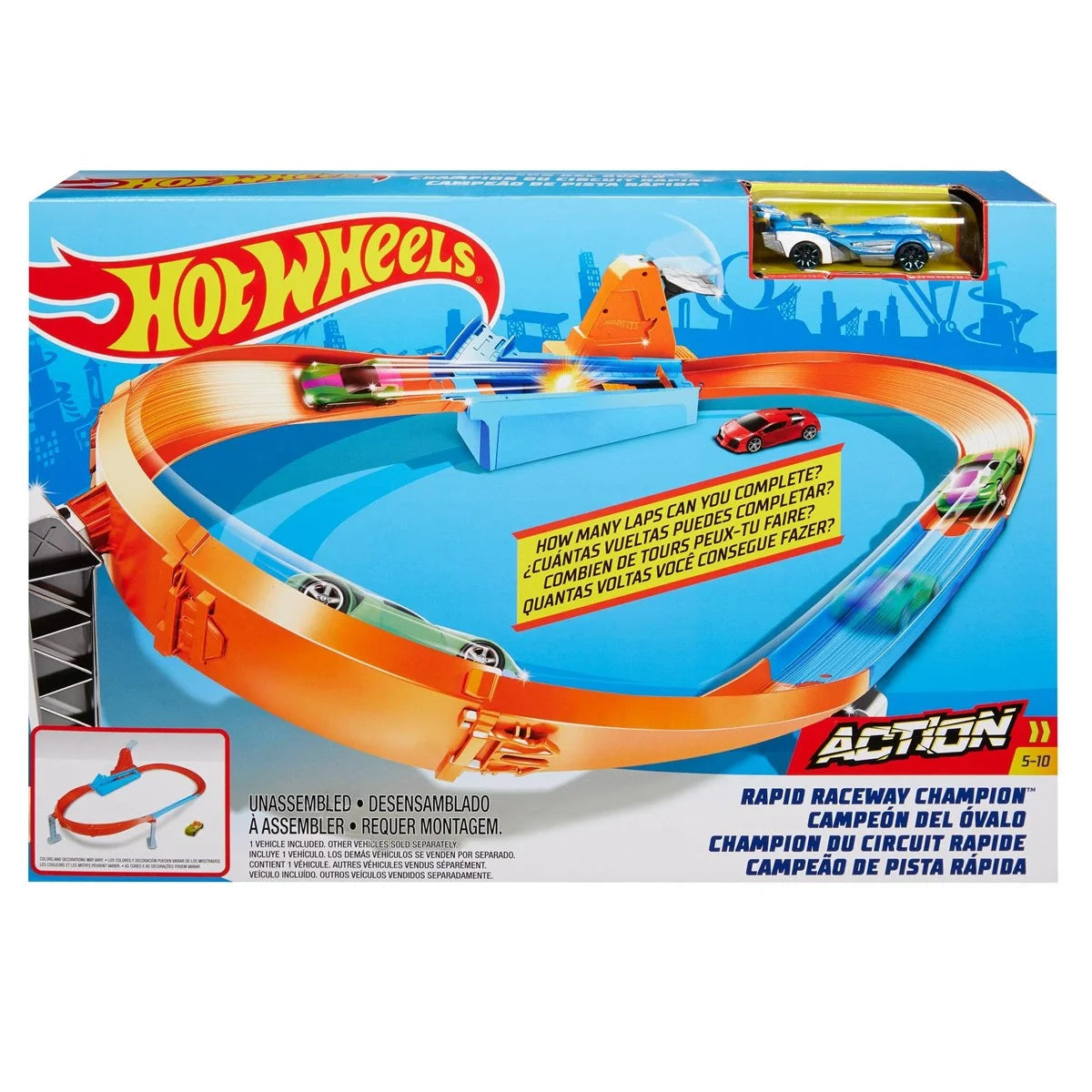 Hot Wheels Şampiyonluk Parkuru Yarış Seti GBF81-GJM75 | Toysall