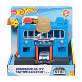 Hot Wheels Şehir Otoparkı Oyun Setleri  Polis Merkezi FRH28-FRH33