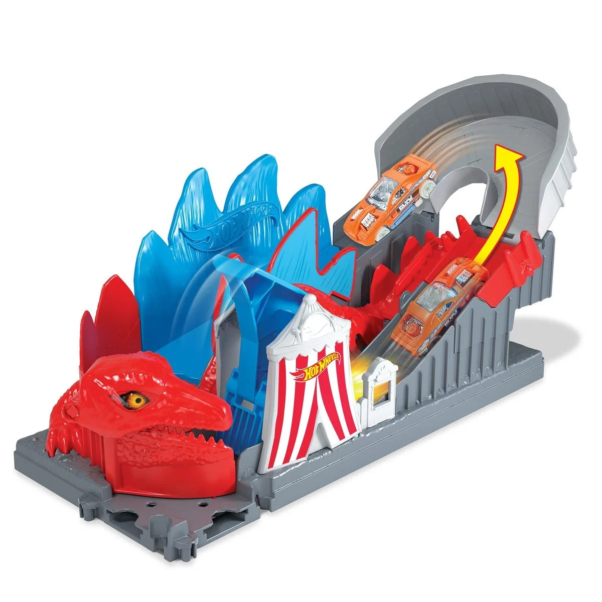 Hot Wheels Şehirde Yaratık Macerası Oyun Seti Dino Parkur Yarışı FNB05-GBF93 | Toysall