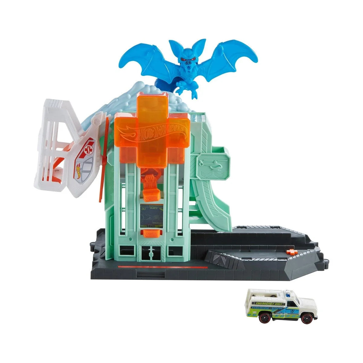 Hot Wheels Şehirde Yaratık Macerası Oyun Seti Yılanlı Köprü Saldırısı FNB05-GJK90 | Toysall