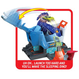 Hot Wheels Şehirde Yaratık Macerası Oyun Seti T-Rex Gizli Saldırısı FNB05-GBF92 | Toysall