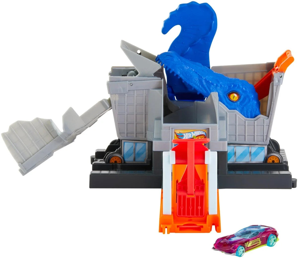 Hot Wheels Şehirde Yaratık Macerası Oyun Seti T-Rex Gizli Saldırısı FNB05-GBF92 | Toysall