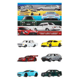 Hot Wheels Silver Serisi Euro Style 6'lı Paket JLB25