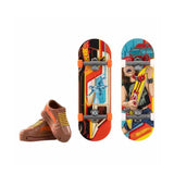 Hot Wheels Skate Retro Temalı İkili Parmak Kaykay ve Ayakkabı Paketleri HXL17-HXL20