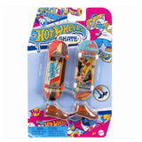 Hot Wheels Skate Retro Temalı İkili Parmak Kaykay ve Ayakkabı Paketleri HXL17-HXL20