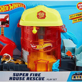 Hot Wheels Tekerlekli Yarış Dünyası Oyun Seti  İtfaiye İstasyonu FNB15-GJL06 | Toysall