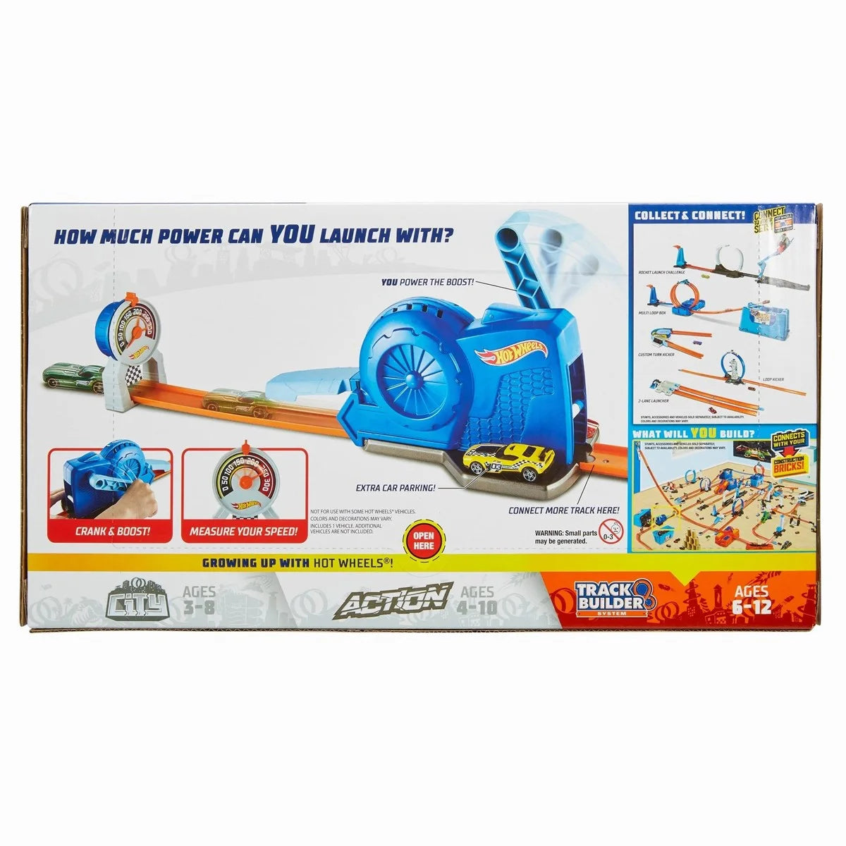 Hot Wheels Track Builder Fırlatıcılı Yarış Seti FLL02 | Toysall