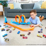 Hot Wheels Track Creator Üçlü Çember Pist Seti JDW39
