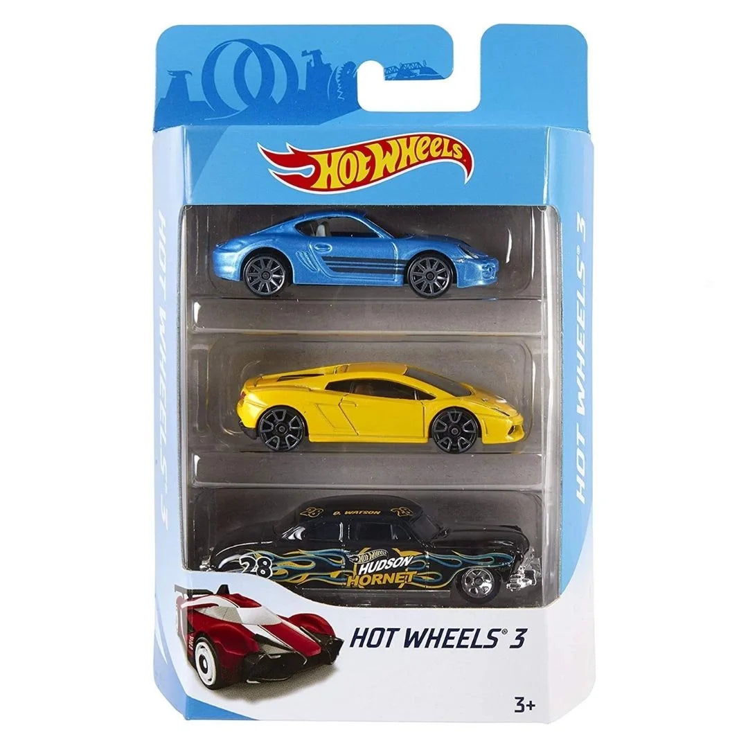 Hot Wheels Uclu Araba Seti K5904 Toysall