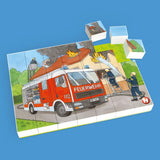 Hubelino 35 Parça Puzzle İtfaiye Operasyonu 410139