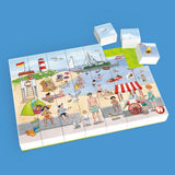 Hubelino 35 Parça Puzzle Plaj Tatili 410221