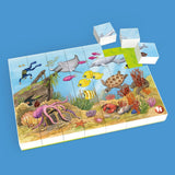 Hubelino 35 Parça Puzzle Renkli Sualtı Dünyası 410160