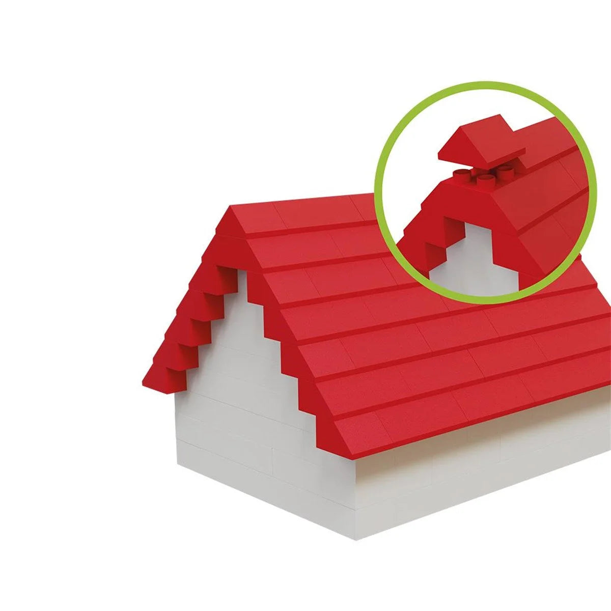 Hubelino Çatı Kiremit Yapı Seti (68 Parça) 400369