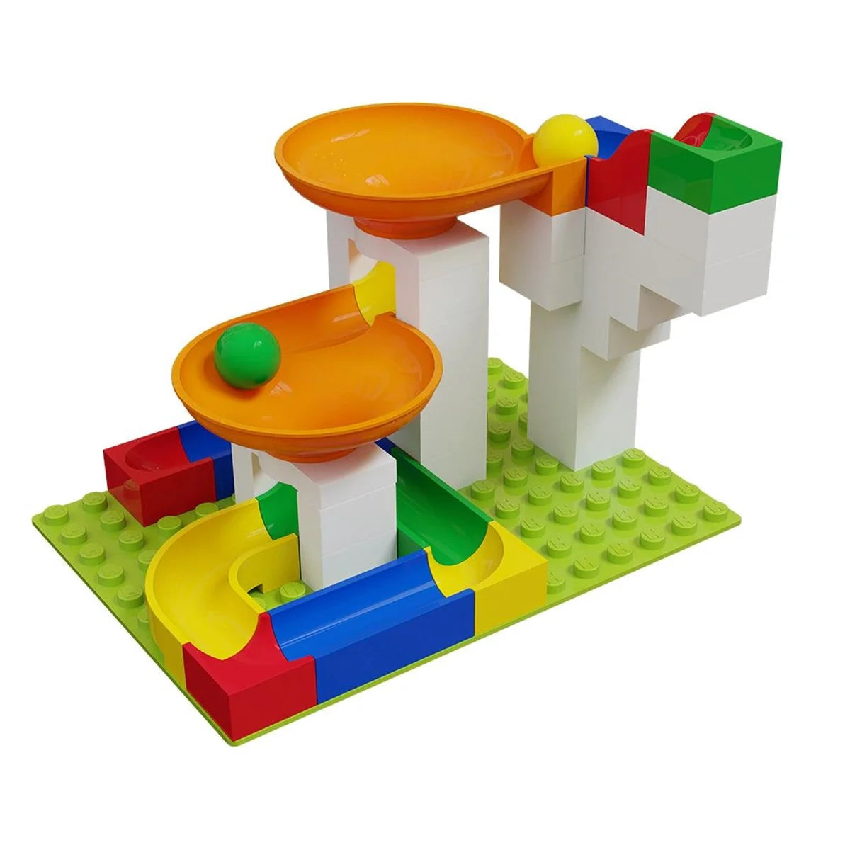 Hubelino Marble Run Twister Genişletme Seti (44 Parça) 420589 | Toysall