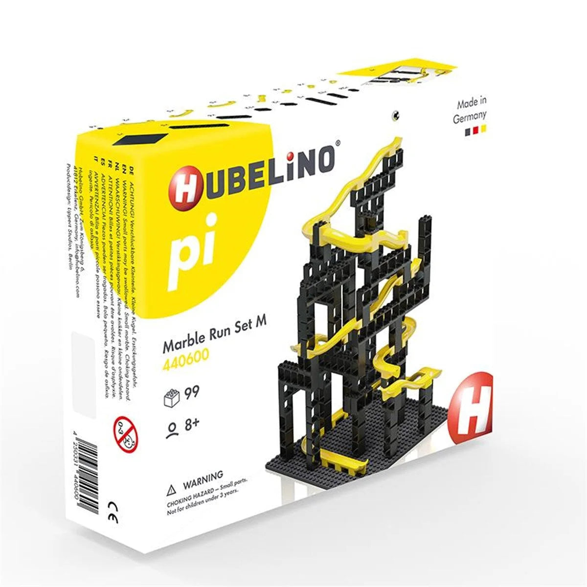 Hubelino Pi Marble Run M Blok Yapım Seti (99 Parça) 440600 | Toysall