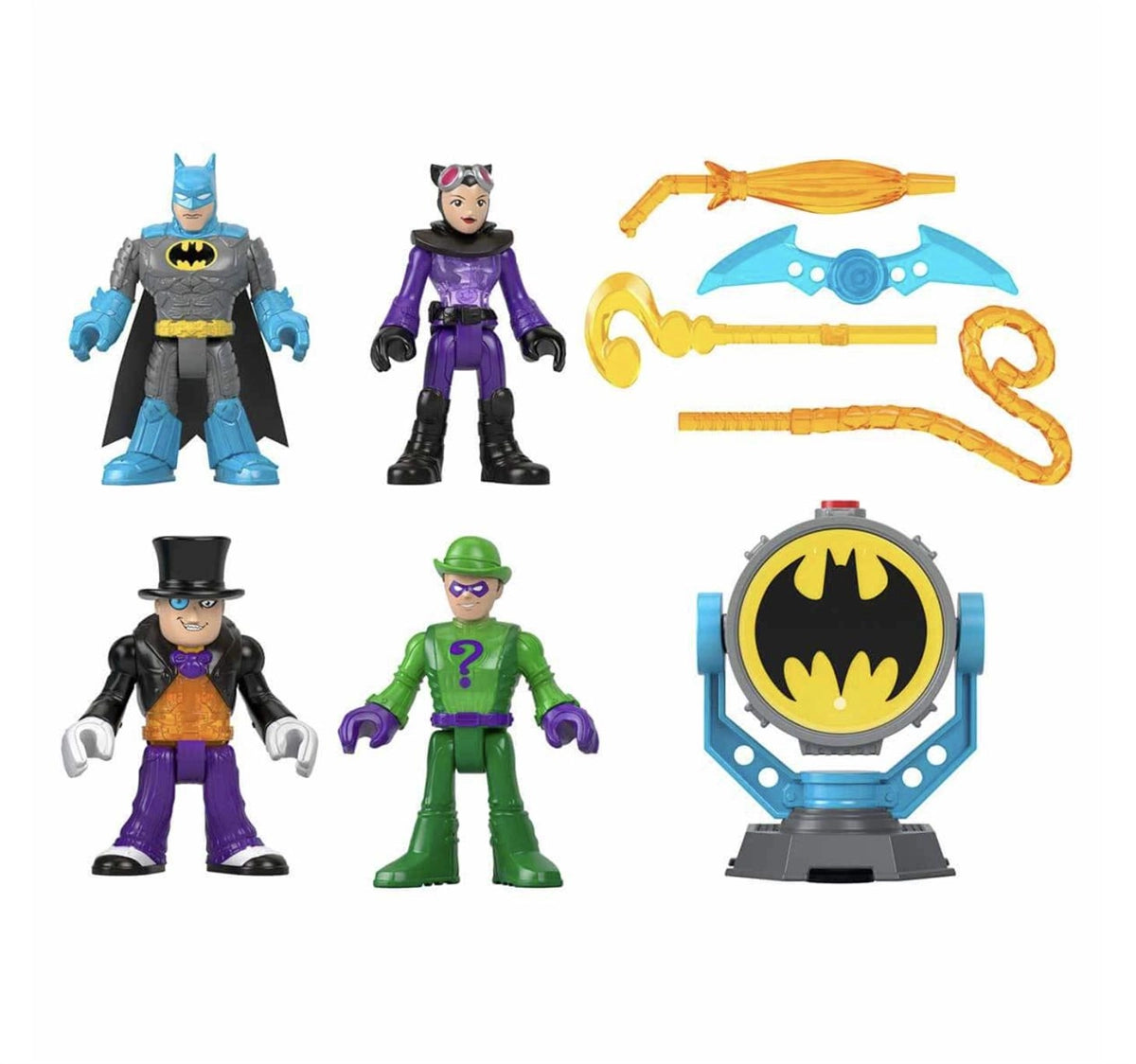 Imaginext DC Super Friends Bat-Tech Bat-Signal Figür Seti HFD47 | Toysall