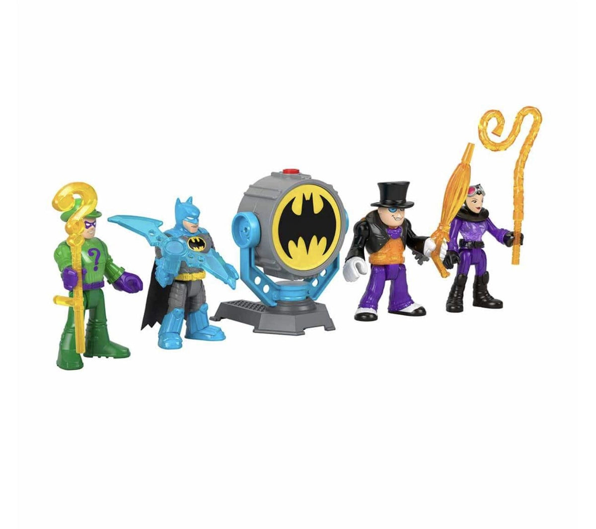 Imaginext DC Super Friends Bat-Tech Bat-Signal Figür Seti HFD47 | Toysall