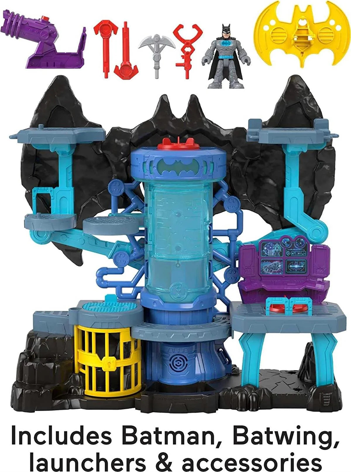 Imaginext DC Super Friends Bat-Tech Batcave Oyun  Seti GYV24 | Toysall