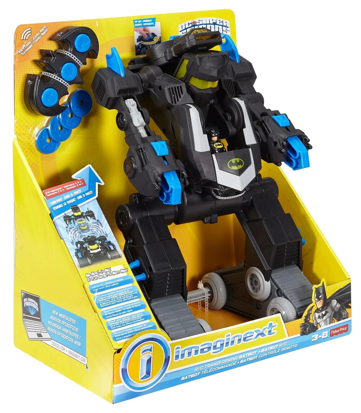 Imaginext DC Super Friends Batman Robot DMT82 | Toysall