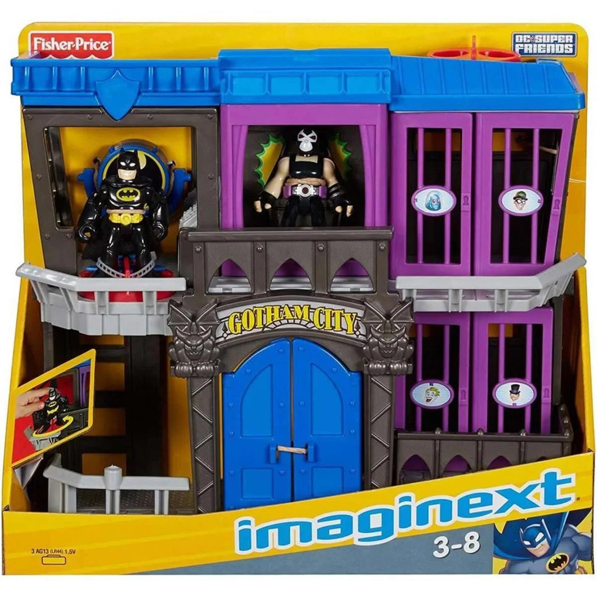 Imaginext DC Super Friends Gotham Hapishanesi Oyun Seti W9642 | Toysall