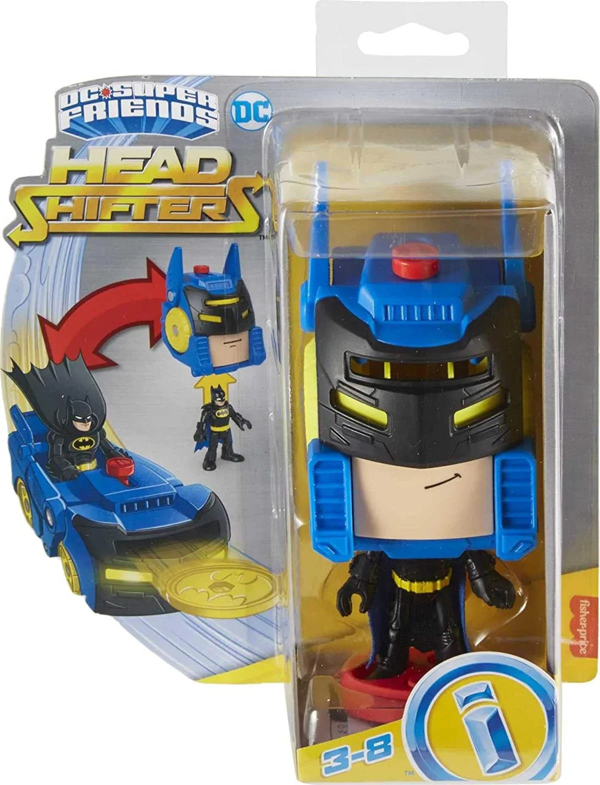 Imaginext DC Super Friends Head Shifters Koleksiyonu HGX78-HGX91 | Toysall