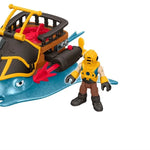 Imaginext Korsan Figürü Captain Nemo & Stingray DHH64-DTH43 | Toysall