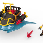 Imaginext Korsan Figürü Captain Nemo & Stingray DHH64-DTH43 | Toysall