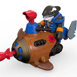 Imaginext Korsan Figürü ve Aksiyon Oyuncağı Seti  Minisub DHH73-DTL98 | Toysall