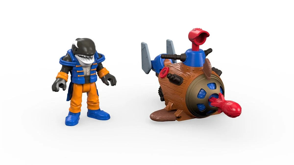 Imaginext Korsan Figürü ve Aksiyon Oyuncağı Seti  Minisub DHH73-DTL98 | Toysall