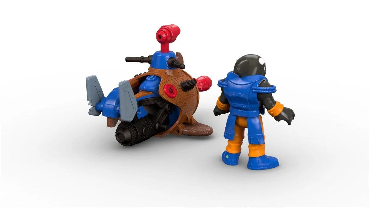 Imaginext Korsan Figürü ve Aksiyon Oyuncağı Seti  Minisub DHH73-DTL98 | Toysall