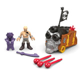 Imaginext Korsan Figürü ve Aksiyon Oyuncağı Seti Davey Jones & Triple Cannon DHH73-DHH74 | Toysall