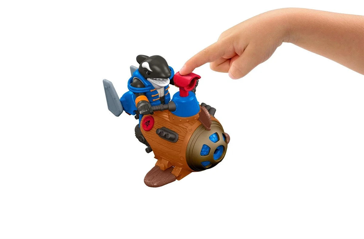 Imaginext Korsan Figürü ve Aksiyon Oyuncağı Seti  Minisub DHH73-DTL98 | Toysall