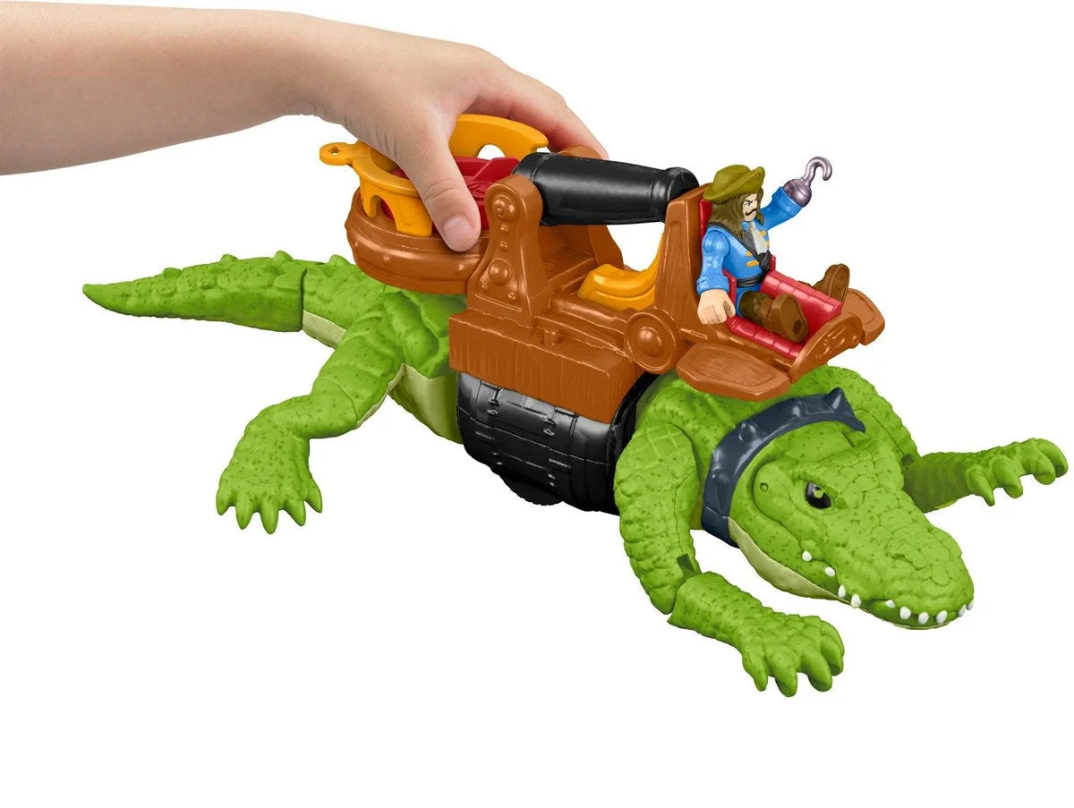 Imaginext Yürüyen Timsah ve Korsan Hook DHH63 | Toysall