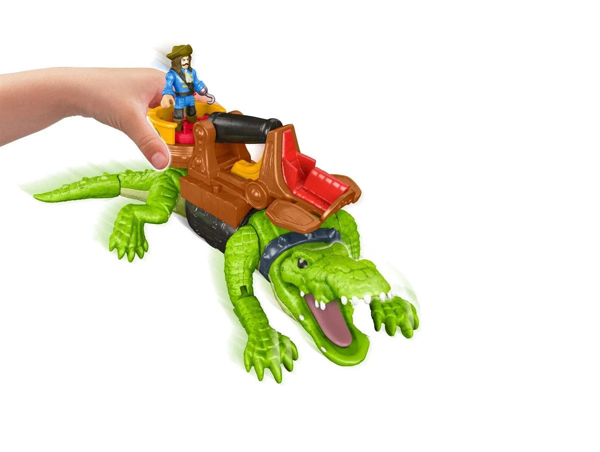 Imaginext Yürüyen Timsah ve Korsan Hook DHH63 | Toysall