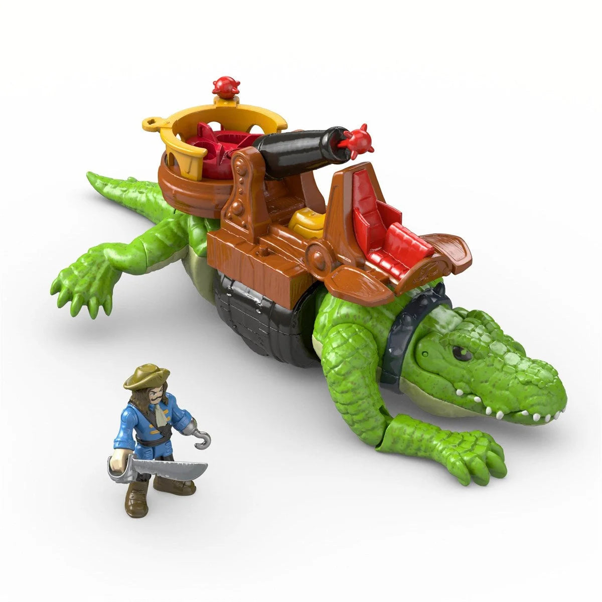 Imaginext Yürüyen Timsah ve Korsan Hook DHH63 | Toysall