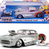 Jada Bugs Bunny Figür ve 1957 Chevrolet Corvette Araç 1:24 253255041