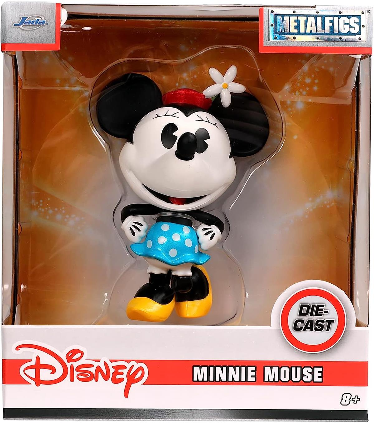 Jada Disney Minnie Mouse Klasik Metal ( Die-Cast ) 10 cm Figür 253071001 | Toysall
