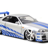 Jada Fast & Furious 2002 Nissan Skyline 1:24 9397158314