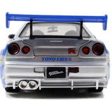 Jada Fast & Furious 2002 Nissan Skyline 1:24 9397158314