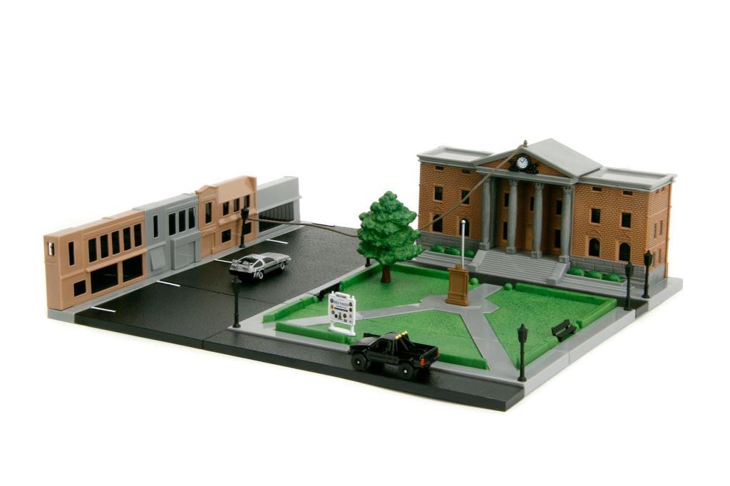 Jada Fast & Furious Geleceğe Dönüş Saat Kulesi Nano Sahnesi Diorama 9334804314
