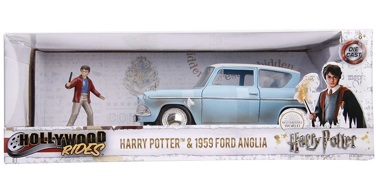 Jada Harry Potter 1959 Ford Anglia Die-Cast Figürlü Araba 1:24 253185002 | Toysall