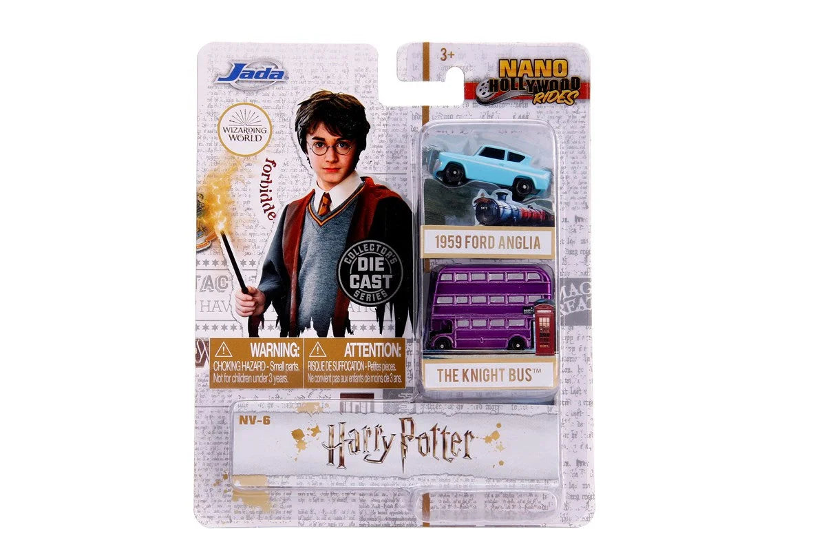 Jada Harry Potter 2'li Paket - 1959 Ford Anglia ve Knight Bus 253181002 | Toysall